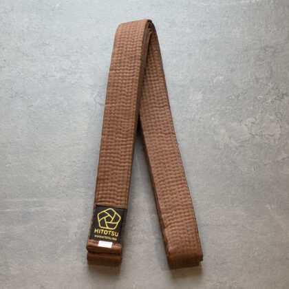 Pas HITOTSU - Brązowy